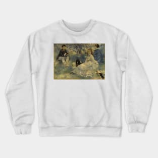 La Famille Henriot by Auguste Renoir Crewneck Sweatshirt